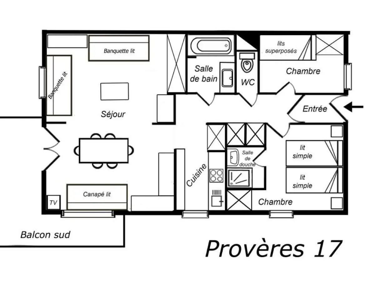 Charmant 3 Pieces, Pieds Des Pistes, 7 Pers, Label Meribel, Wi-Fi, Balcon Oriente Sud-Est - Fr-1-182-49 Apartment Meribel